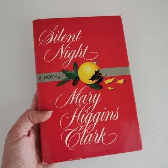 1995 Silent Night Book by Mary Higgins Clark Vintage Christmas Romance Novel - Picture 2 of 8